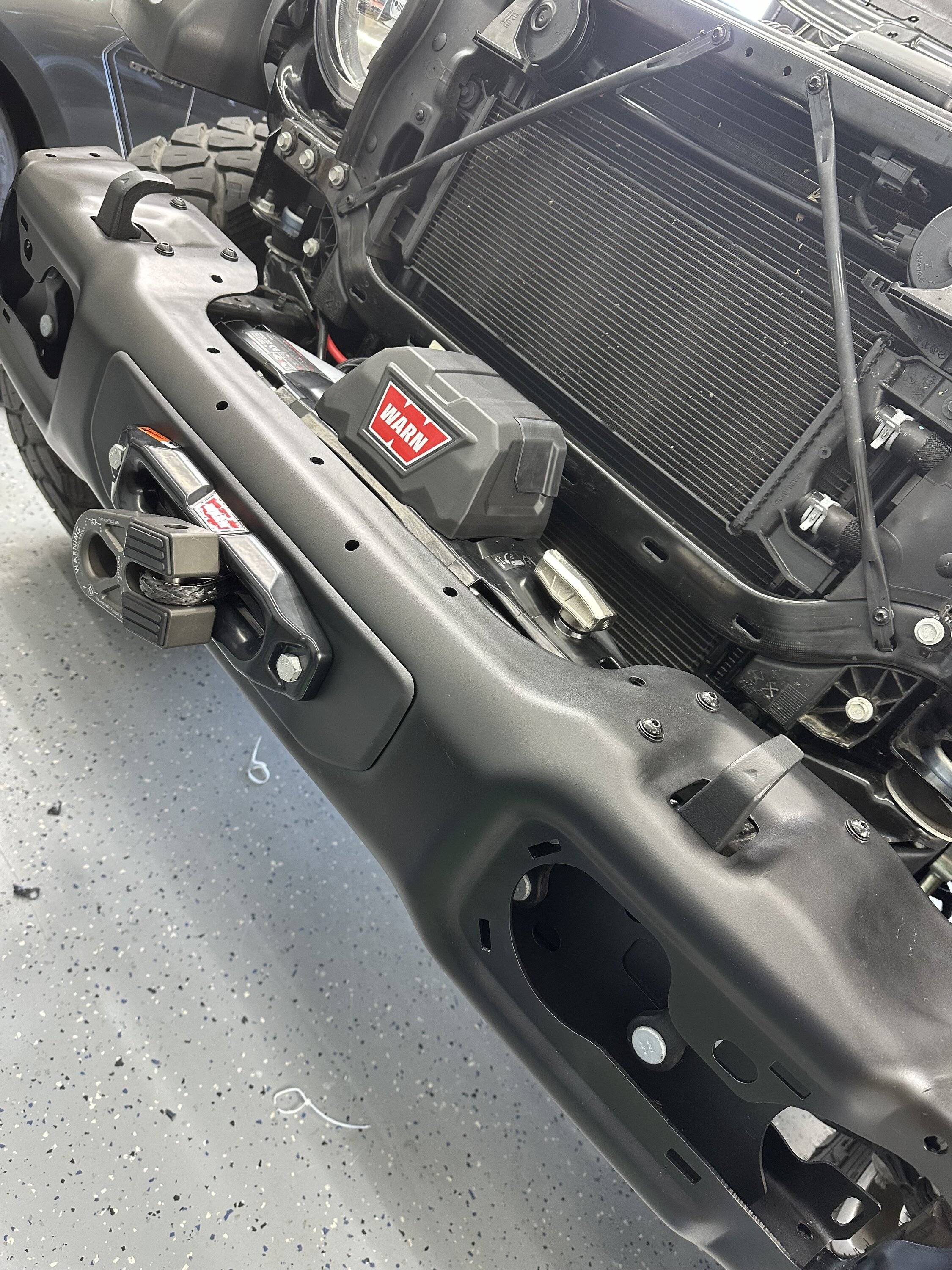 Jeep Wrangler JL My eBay bumper installed IMG_2929