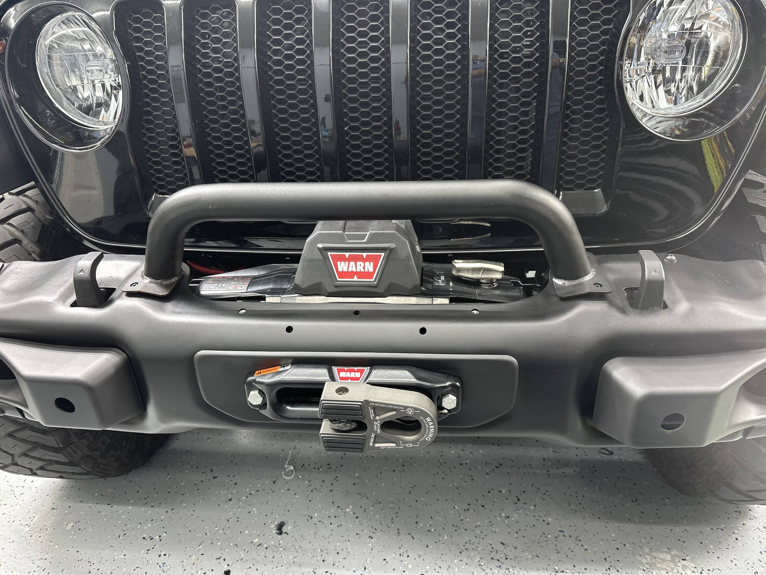 Jeep Wrangler JL My eBay bumper installed IMG_2933