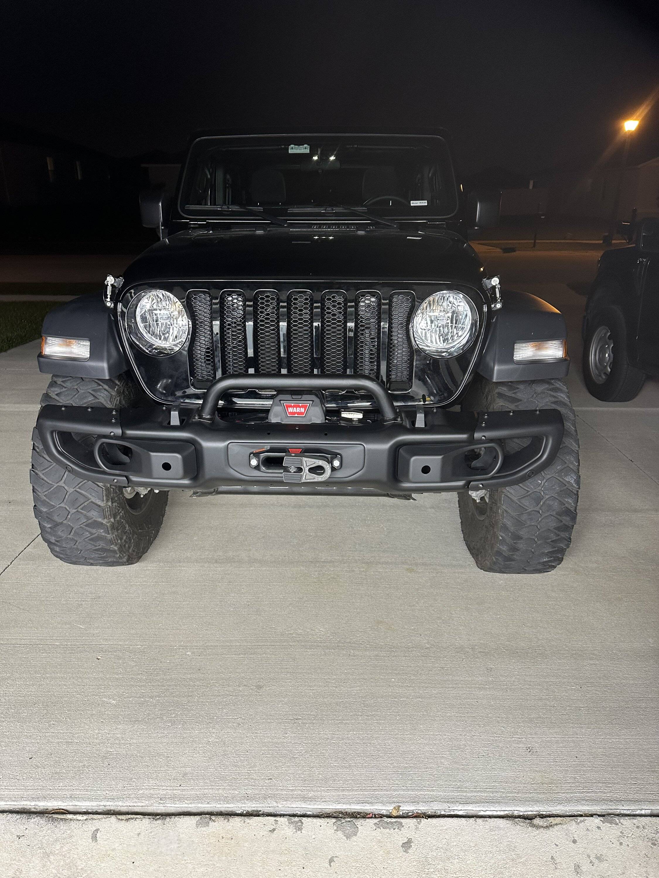 Jeep Wrangler JL My eBay bumper installed IMG_2936
