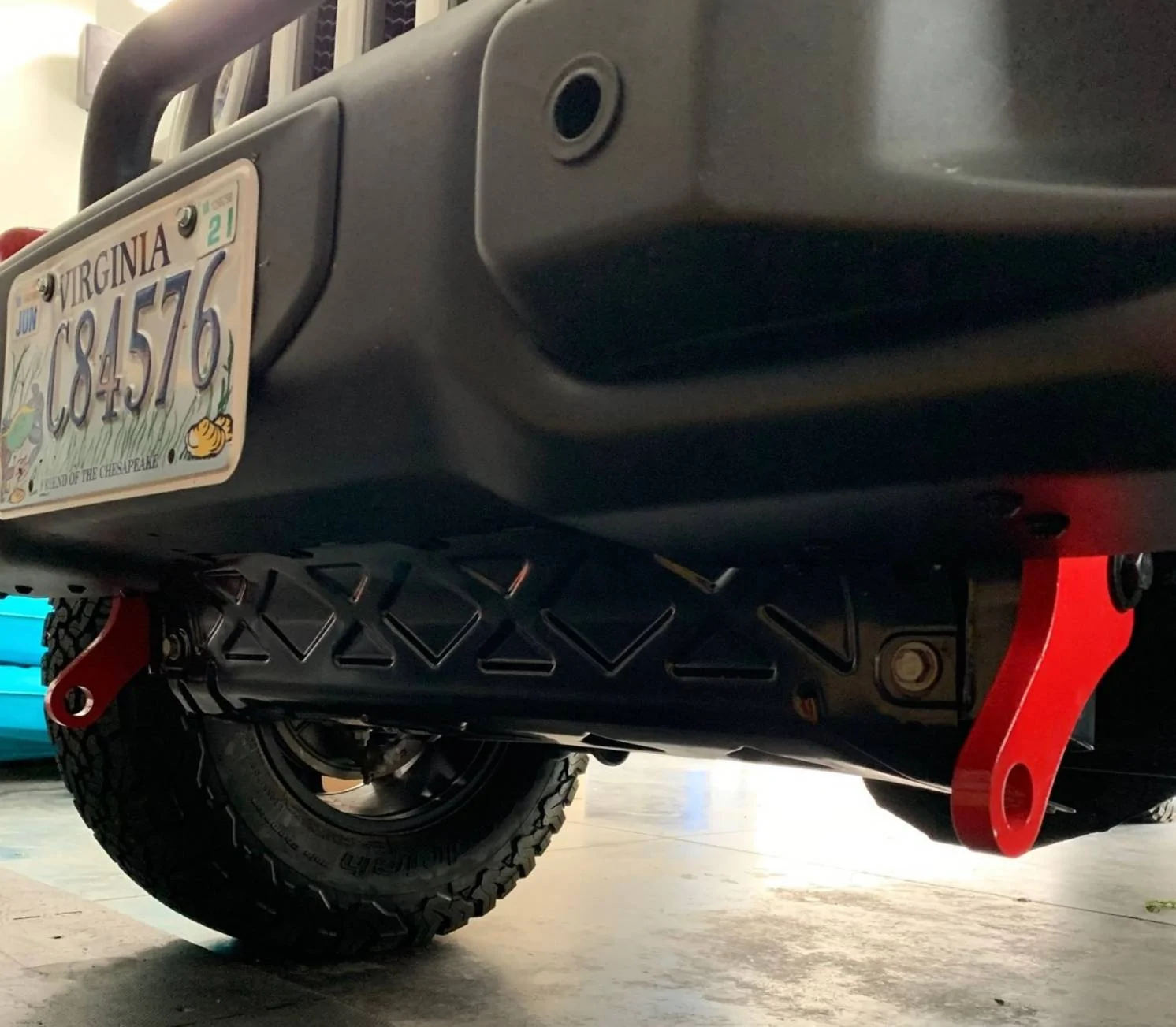 Jeep Wrangler JL My eBay bumper installed IMG_0614