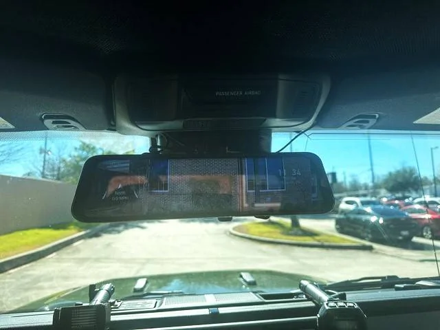 Jeep Wrangler JL WolfBox G900 smart rear view mirror / dash cam - Review cameradisplay