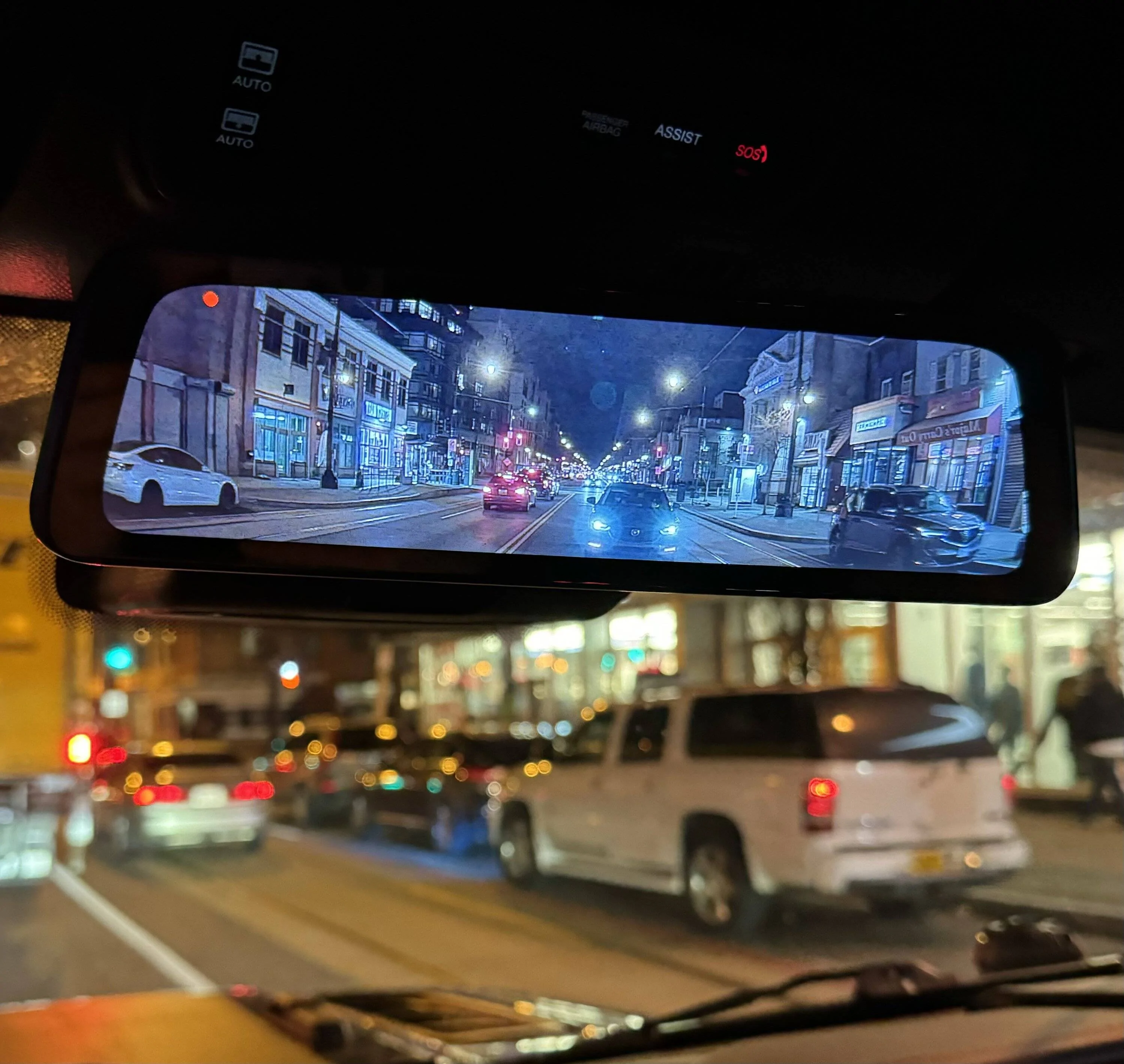 Jeep Wrangler JL Installing a Digital Rear View Mirror / Dash Cam IMG_4483