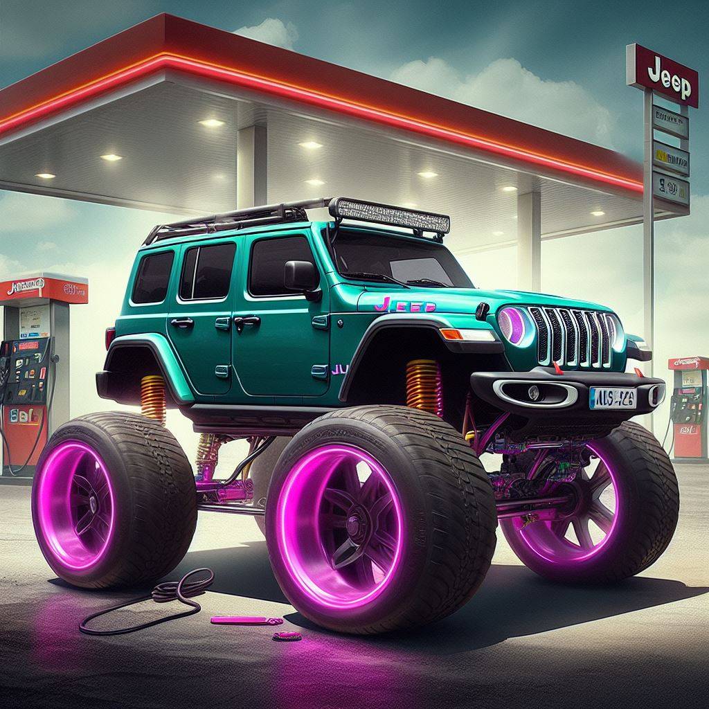 Jeep Wrangler JL Jeep Dreams (AI generated) OIG2