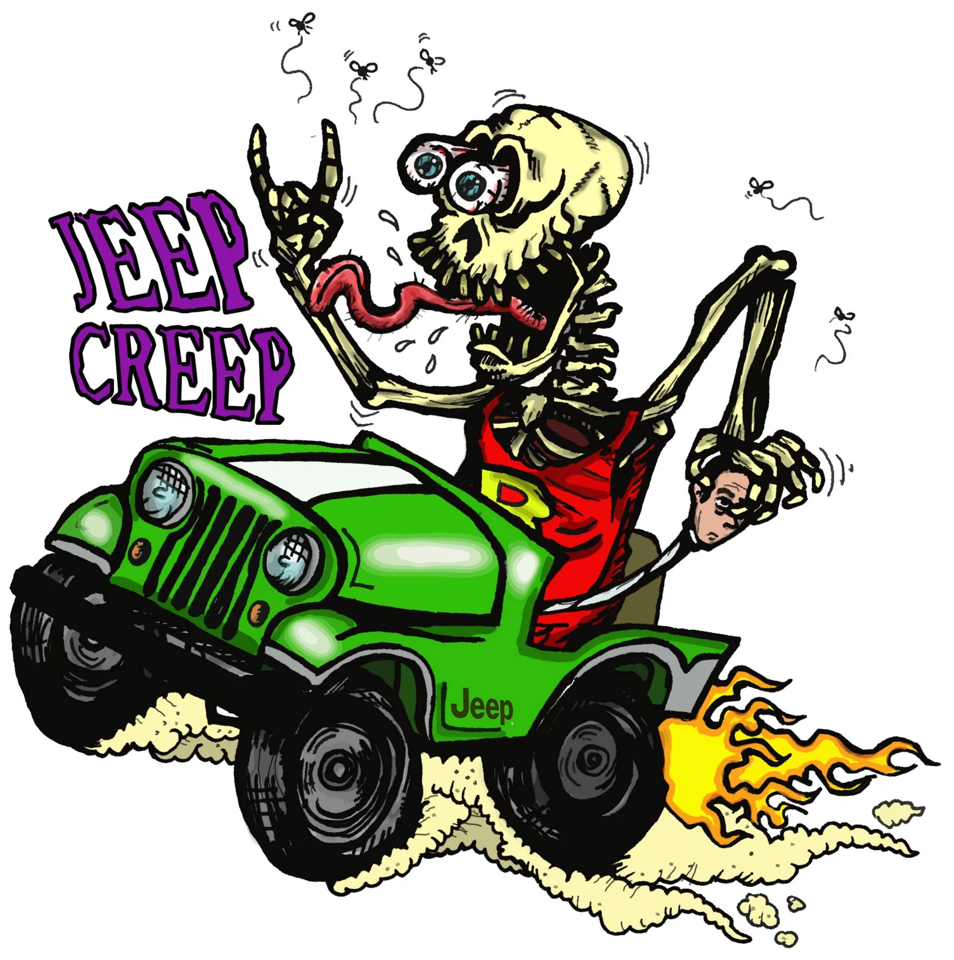 Jeep Wrangler JL Jeep Dreams (AI generated) JeepCreep_original
