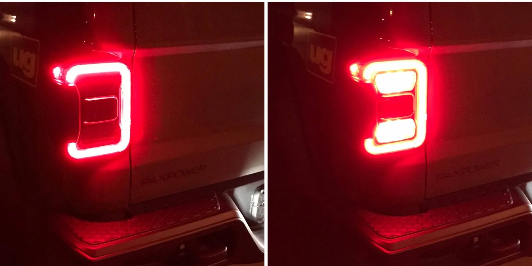 Jeep Wrangler JL Tail Light Tuesday! Night Test tail lights
