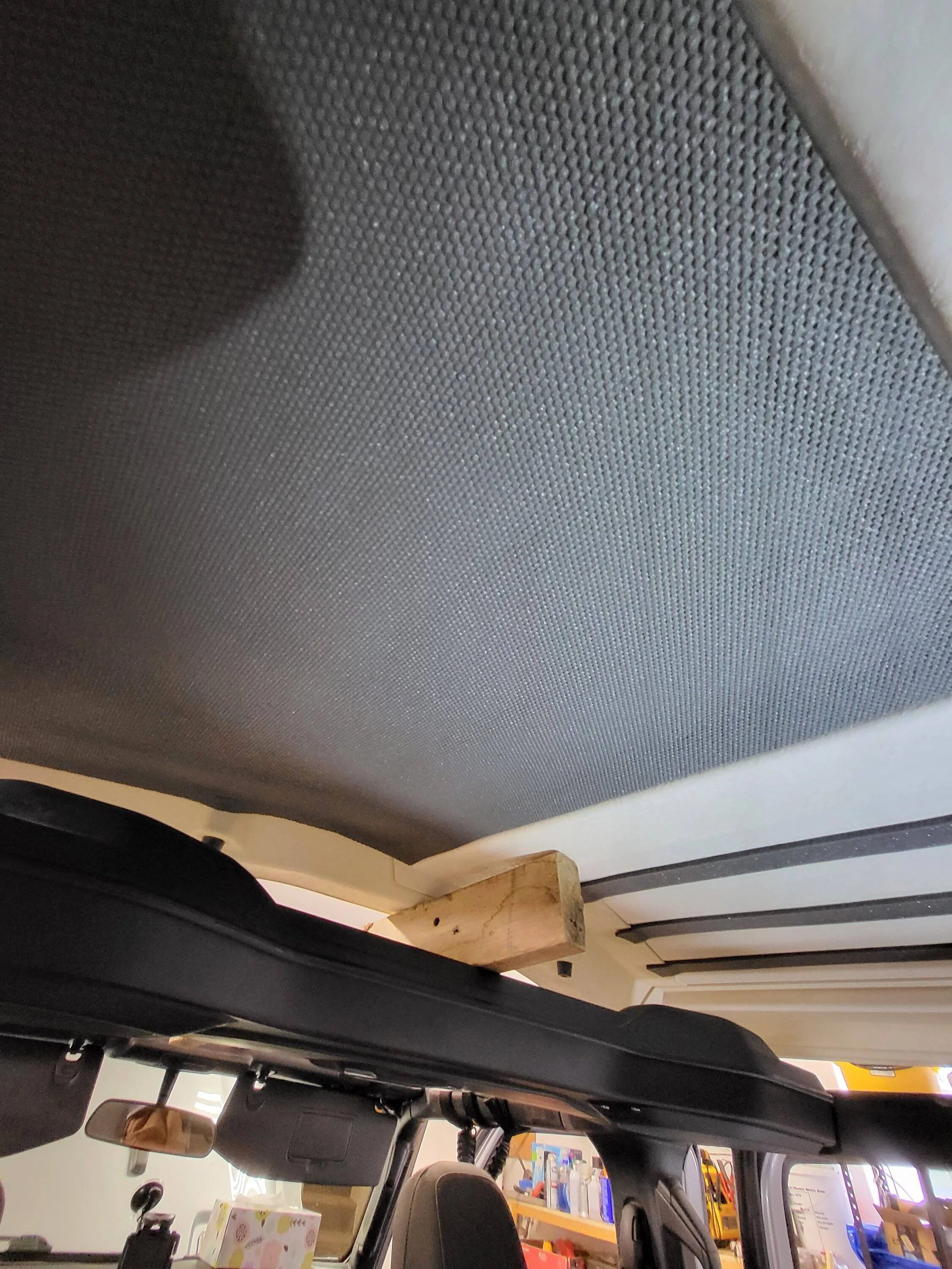 Jeep Wrangler JL Headliner Thoughts ----- Sound Off 20230308_111344