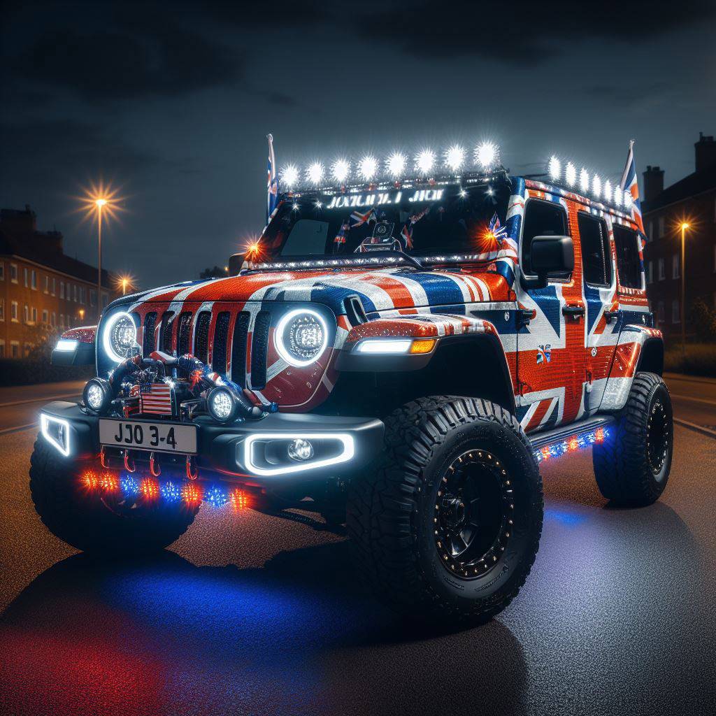 Jeep Wrangler JL Jeep Dreams (AI generated) A jeep for Mods