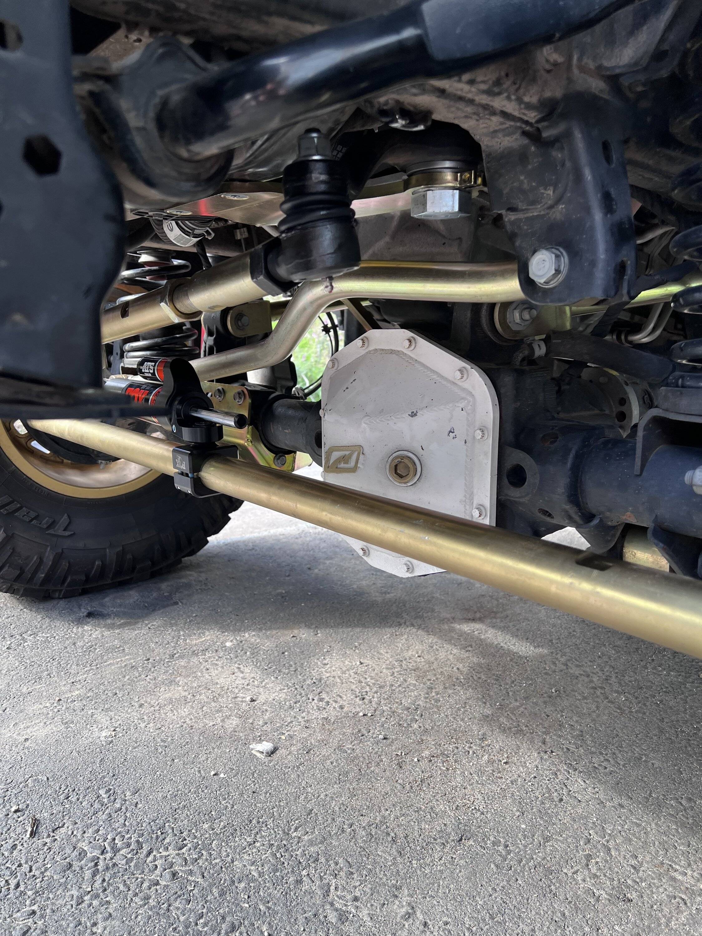 Jeep Wrangler JL Metalcloak drag link IMG_3431