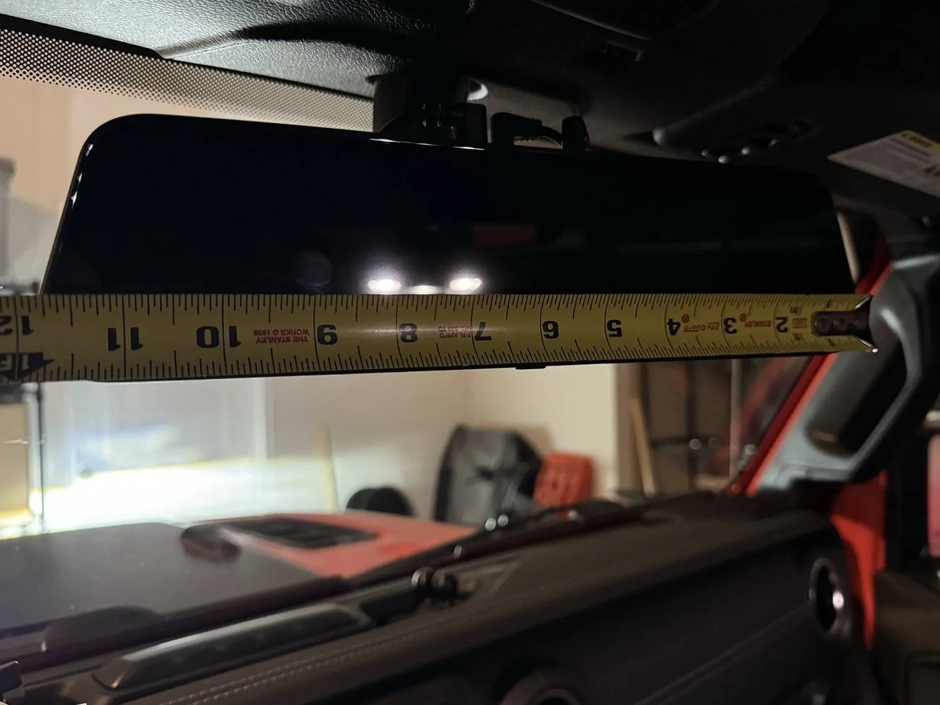 Jeep Wrangler JL Installing a Digital Rear View Mirror / Dash Cam IMG_0707