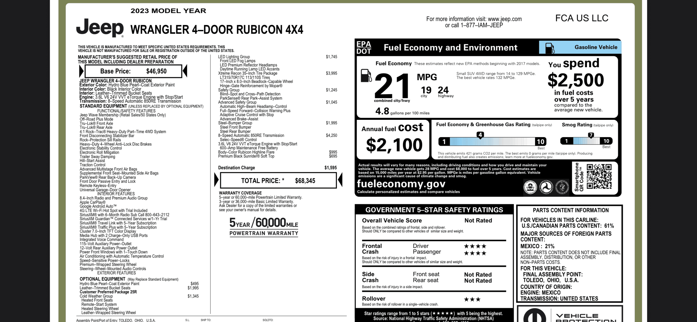 Jeep Wrangler JL Missing rear wiper control on 2023 JLU IMG_9307