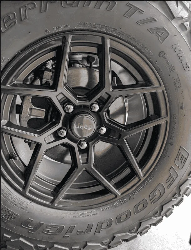 Jeep Wrangler JL RockTrixs rt105 center cap sticker 1707177848926