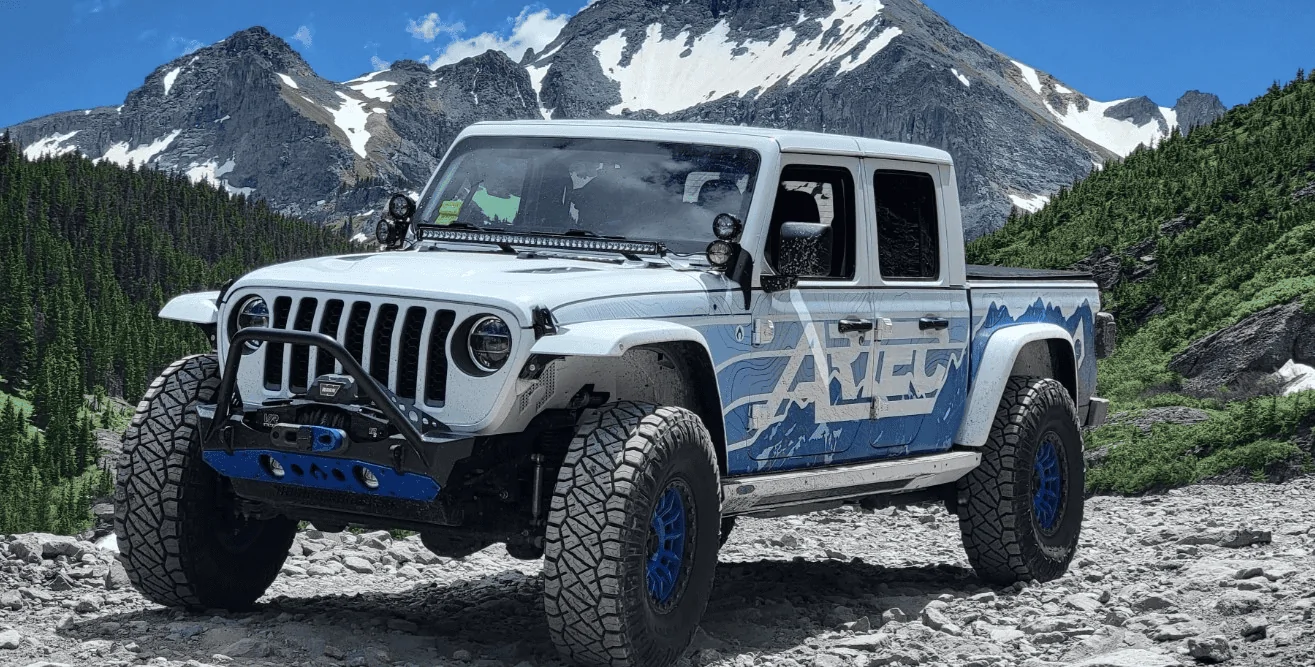 Jeep Wrangler JL New A-Pillar Light bracket from Artec Industries 1707255730562