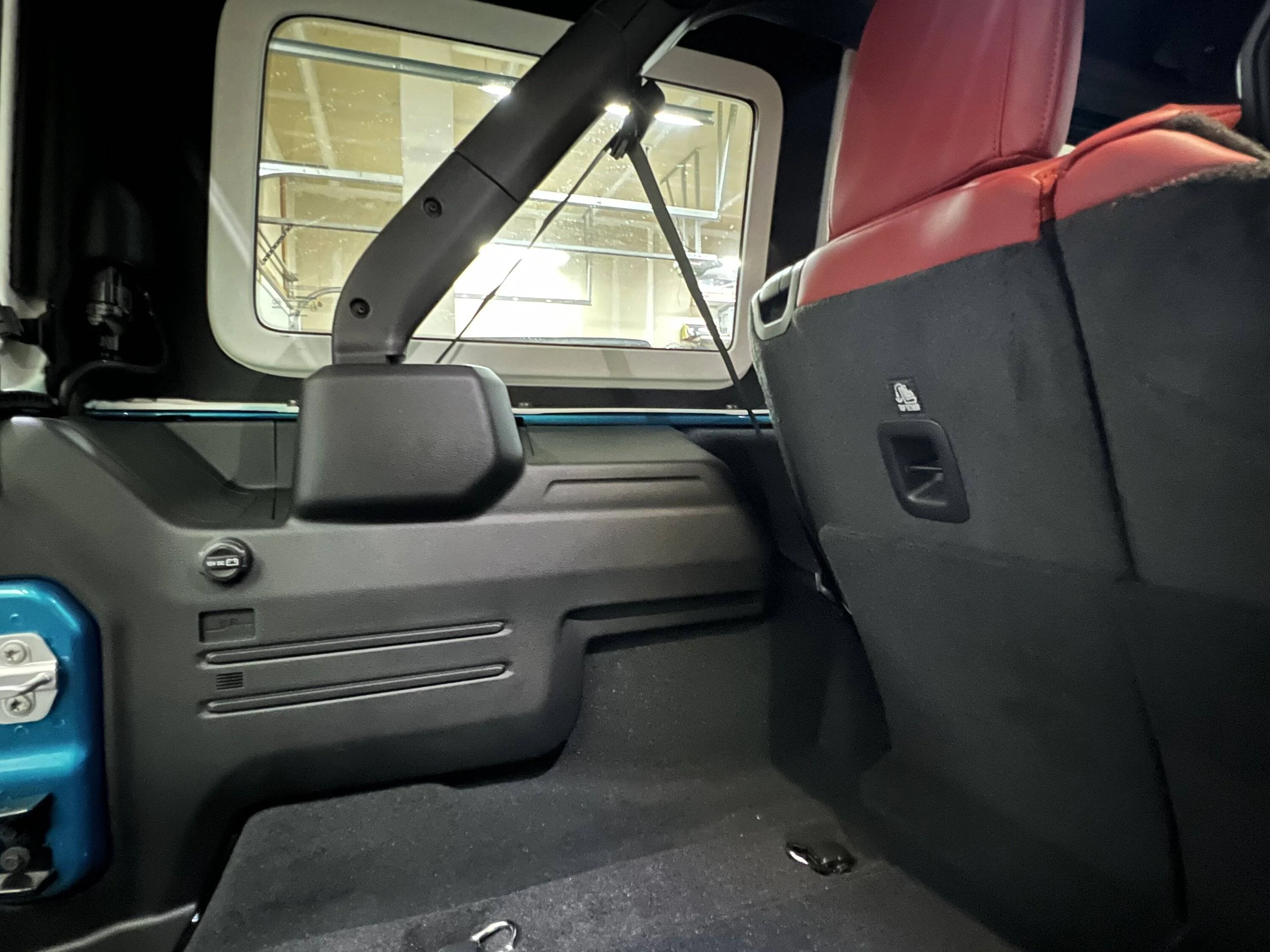 Jeep Wrangler JL 2024 driver's side wheel well plastic cover IMG_8552