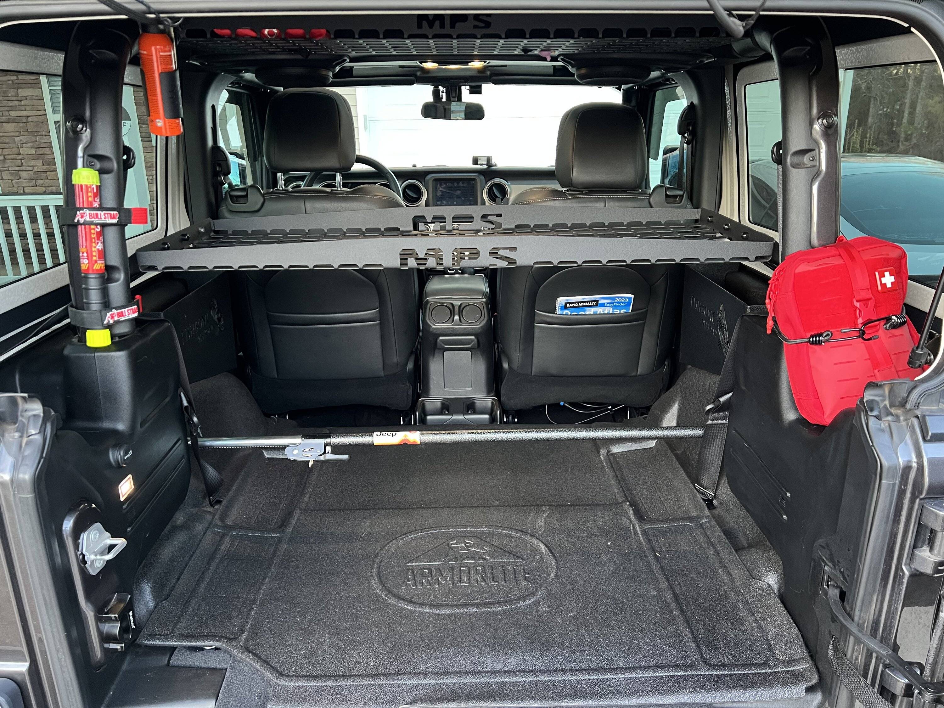 Jeep Wrangler JL Rear storage basket IMG_5734