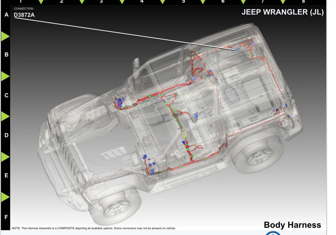 Jeep Wrangler JL Rear Locker Issue In Wiring IMG_7287
