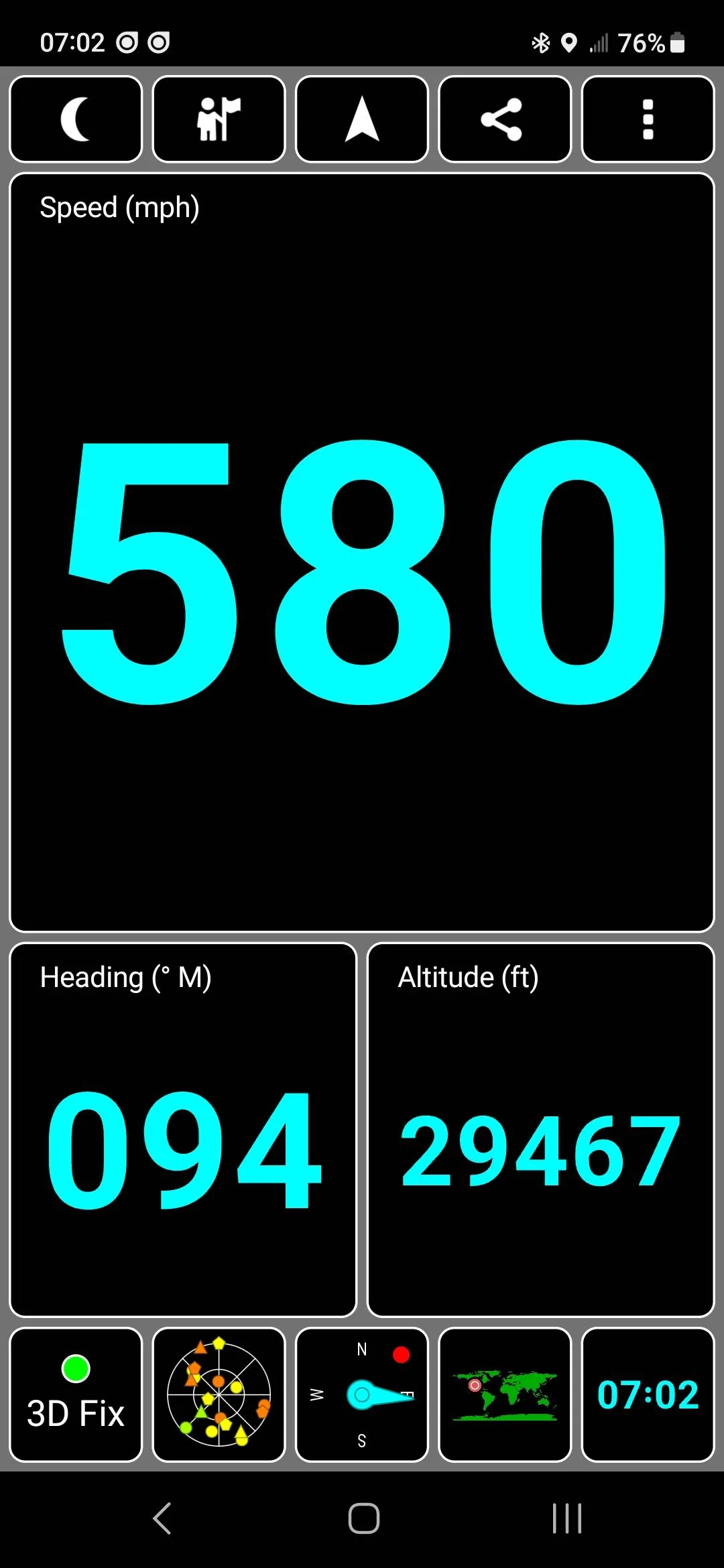 Jeep Wrangler JL Altimeter calibration Screenshot_20231209_070230_GPS Test