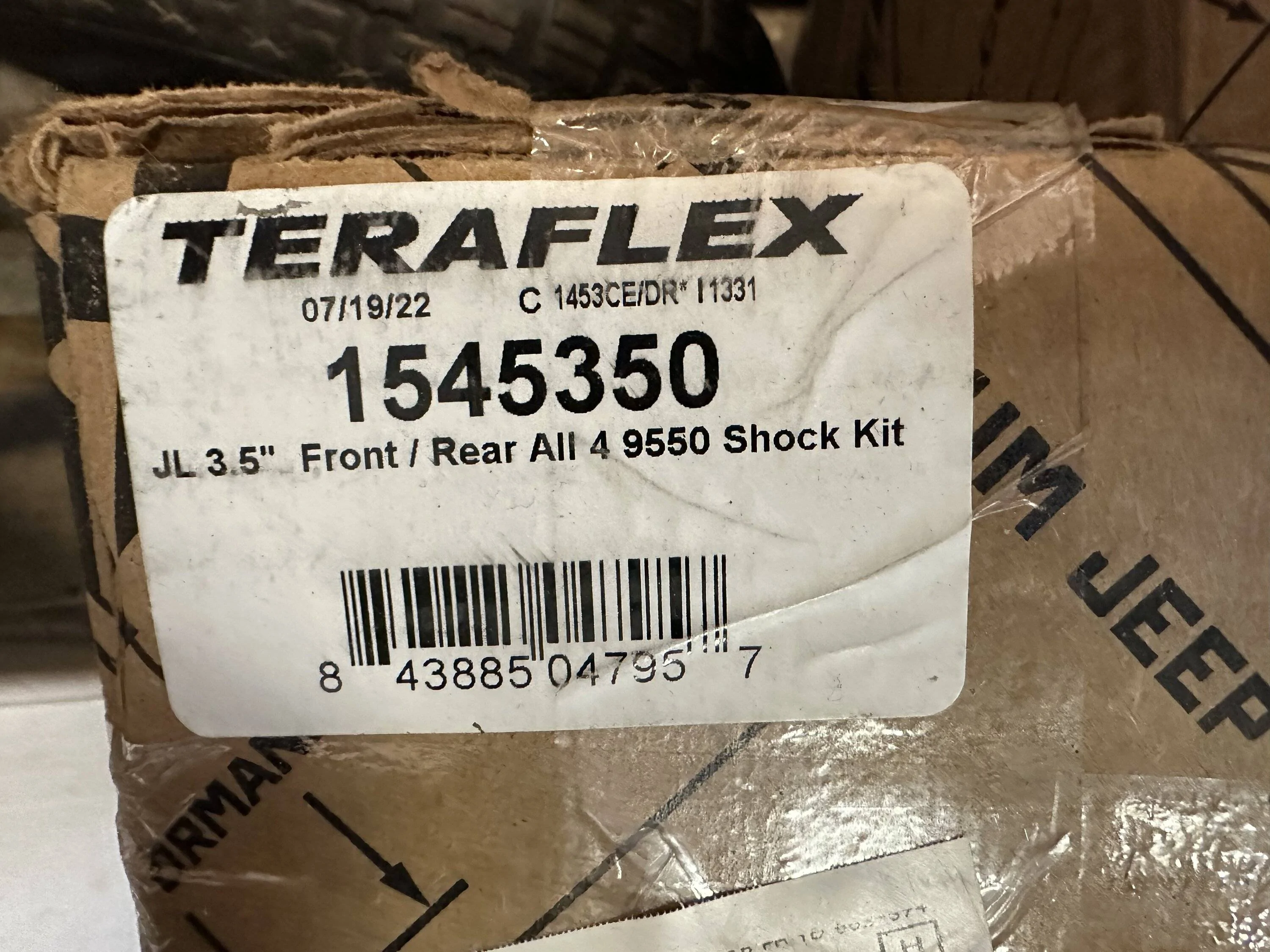 Jeep Wrangler JL Teraflex 3.5 base lift kit (never installed) IMG_1087