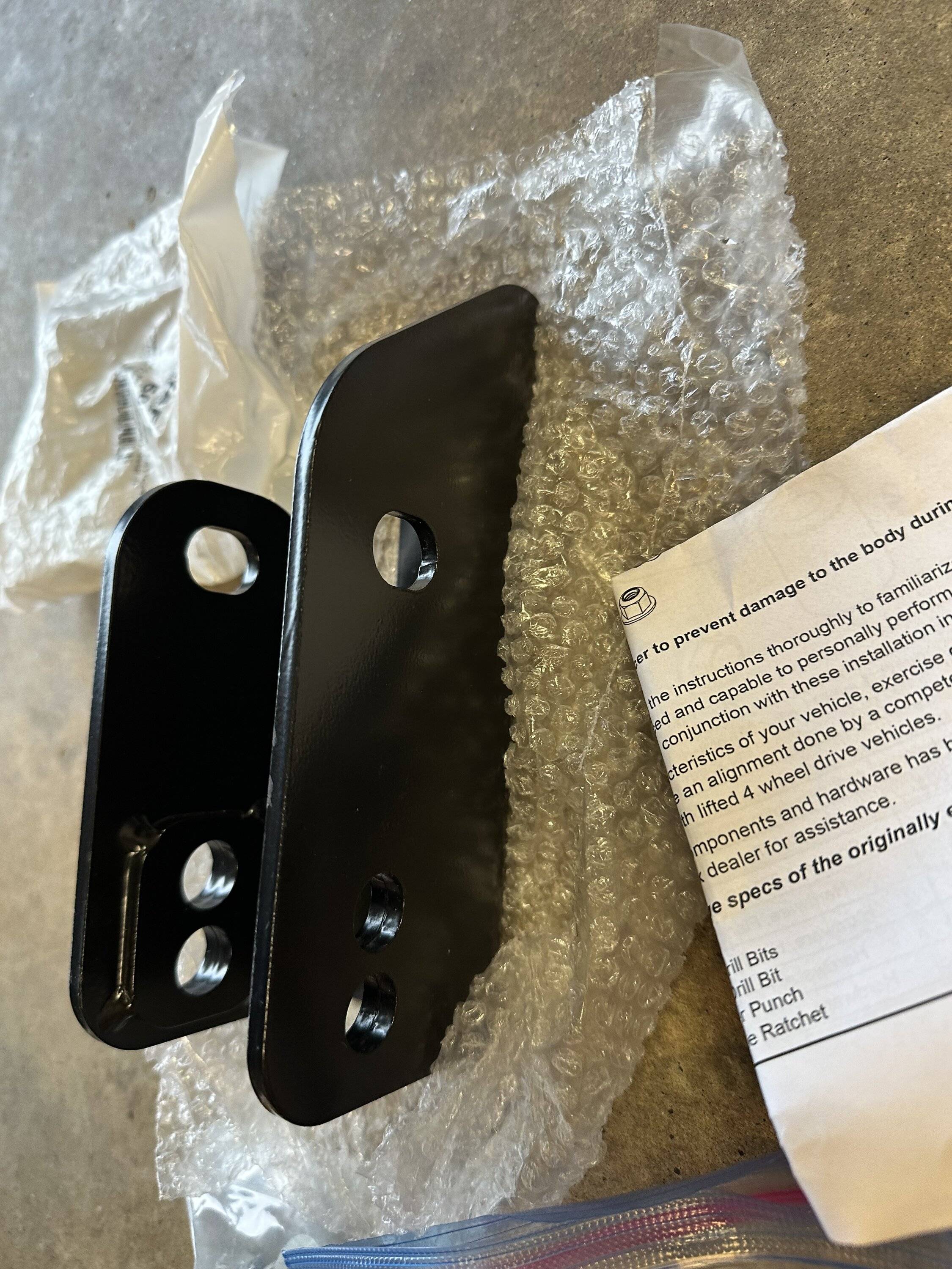 Jeep Wrangler JL Teraflex front and rear track bar relocation brackets IMG_0593