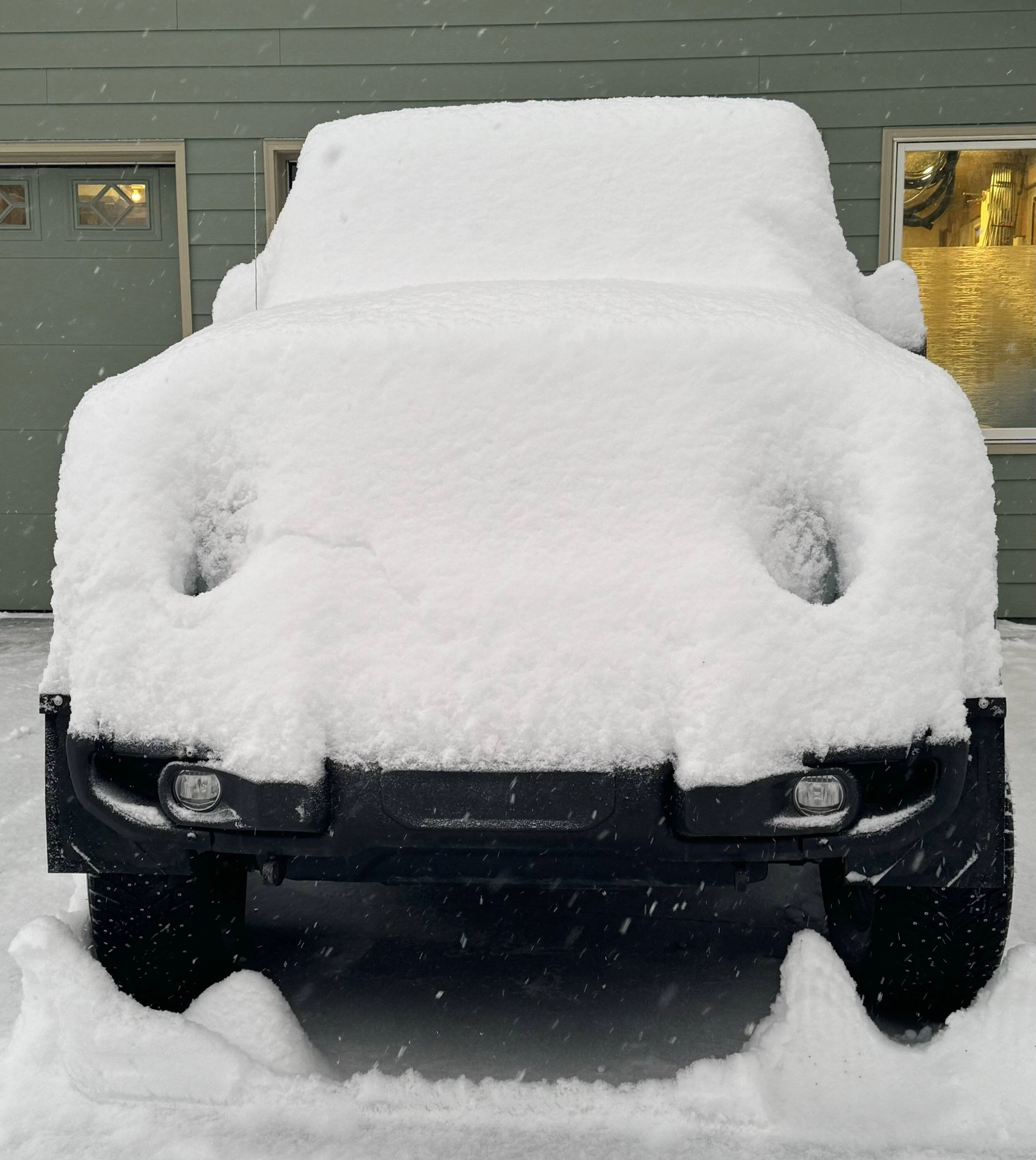 Jeep Wrangler JL Jeeps in Snow... post pics. 1707733640173