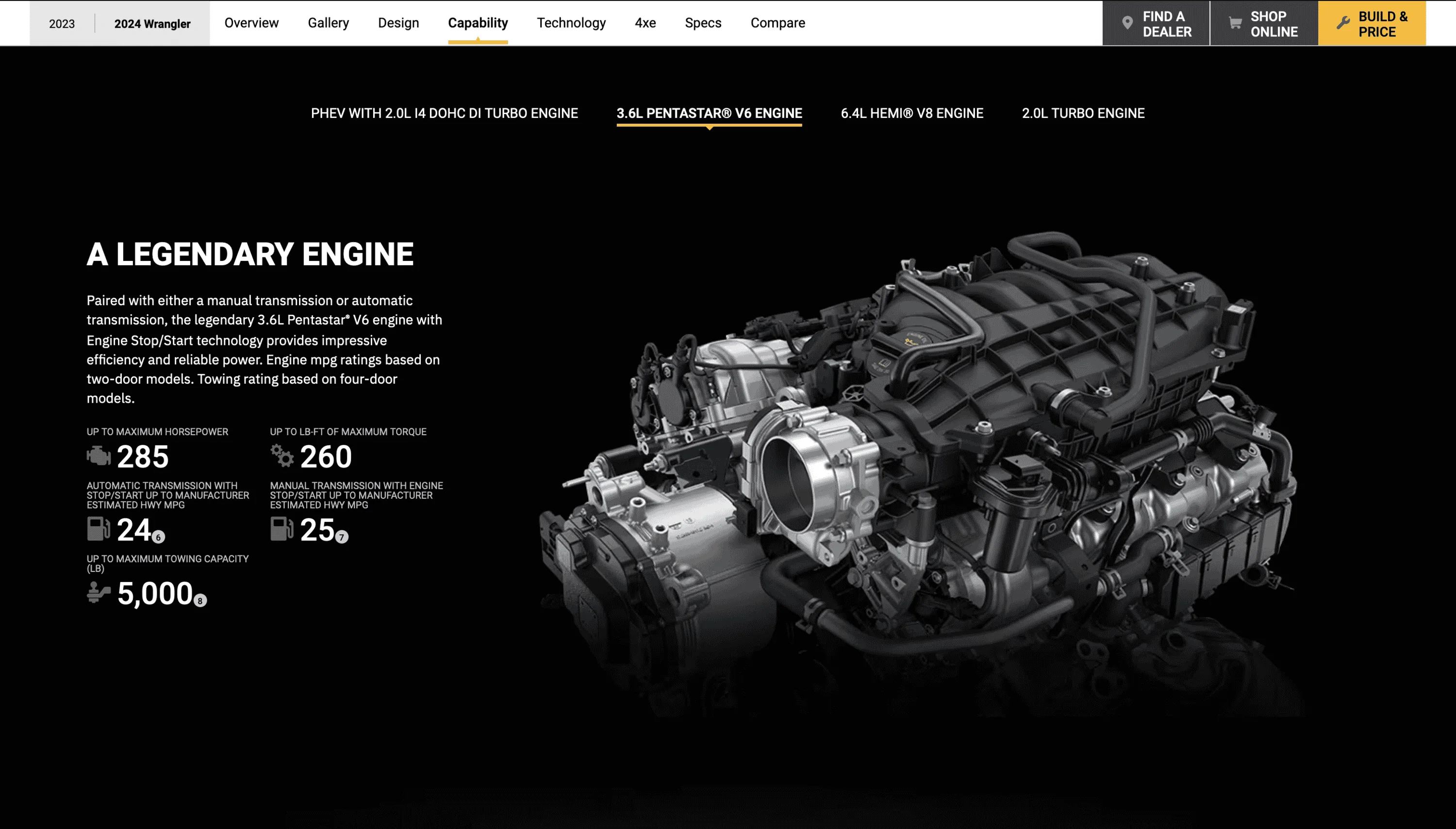 Jeep Wrangler JL 2024+ Towing Capacity Question Screenshot 2024-02-13 at 12.26.35 PM