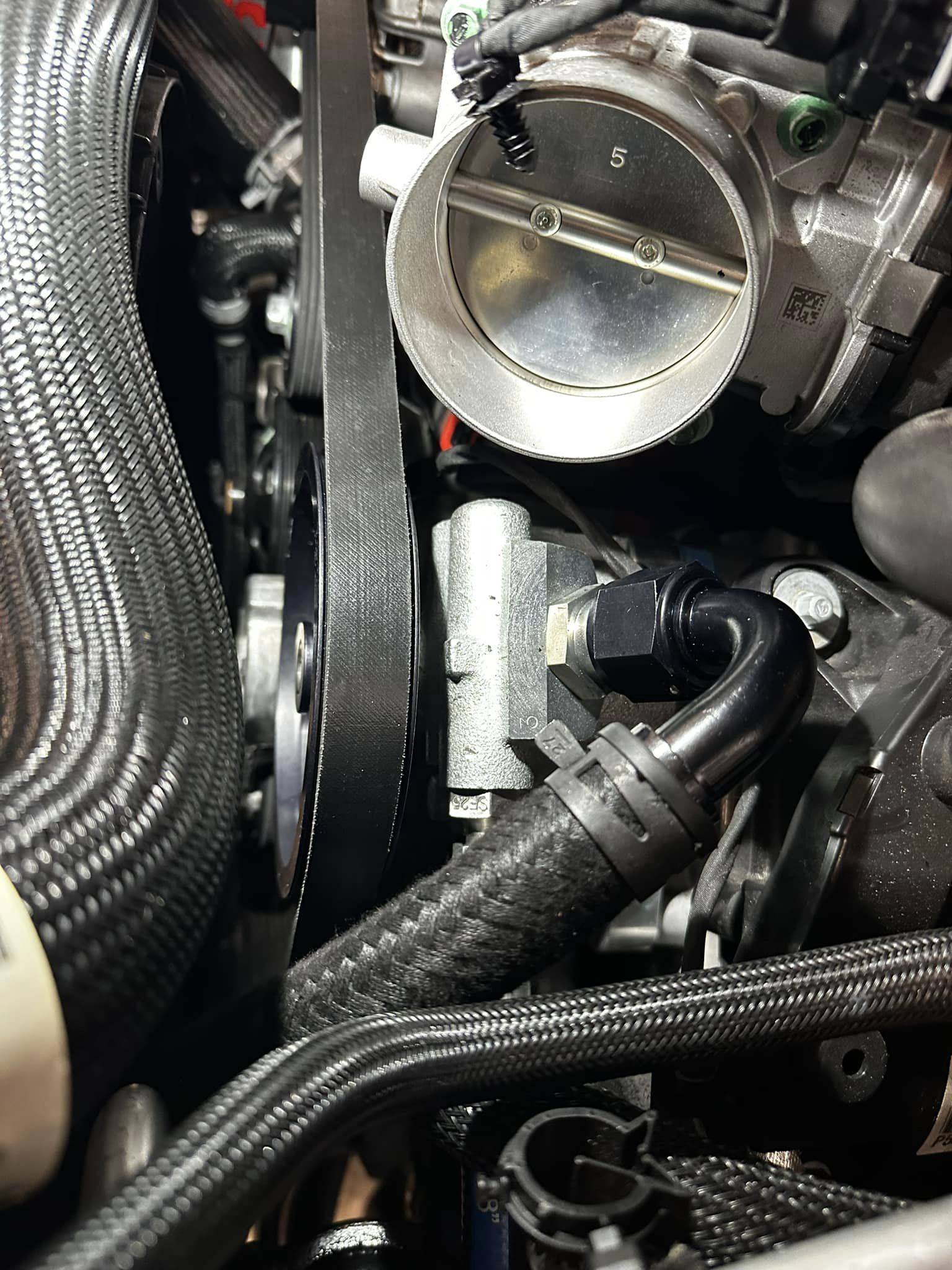 Jeep Wrangler JL PSC Hyd Steering Kit install on 392< check your return lines psc pum