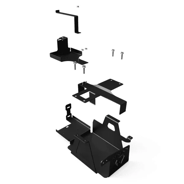 Jeep Wrangler JL Love ESS but hate the battery location? 2 new options from Genesis Offroad! Exploded diagram (Custom)