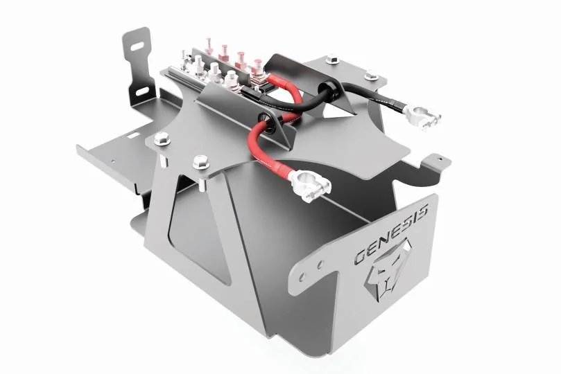 Jeep Wrangler JL Love ESS but hate the battery location? 2 new options from Genesis Offroad! JL JT battery replacement kit 2