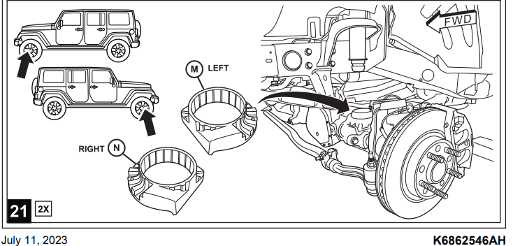 Jeep Wrangler JL mopar lift question 1708373760568