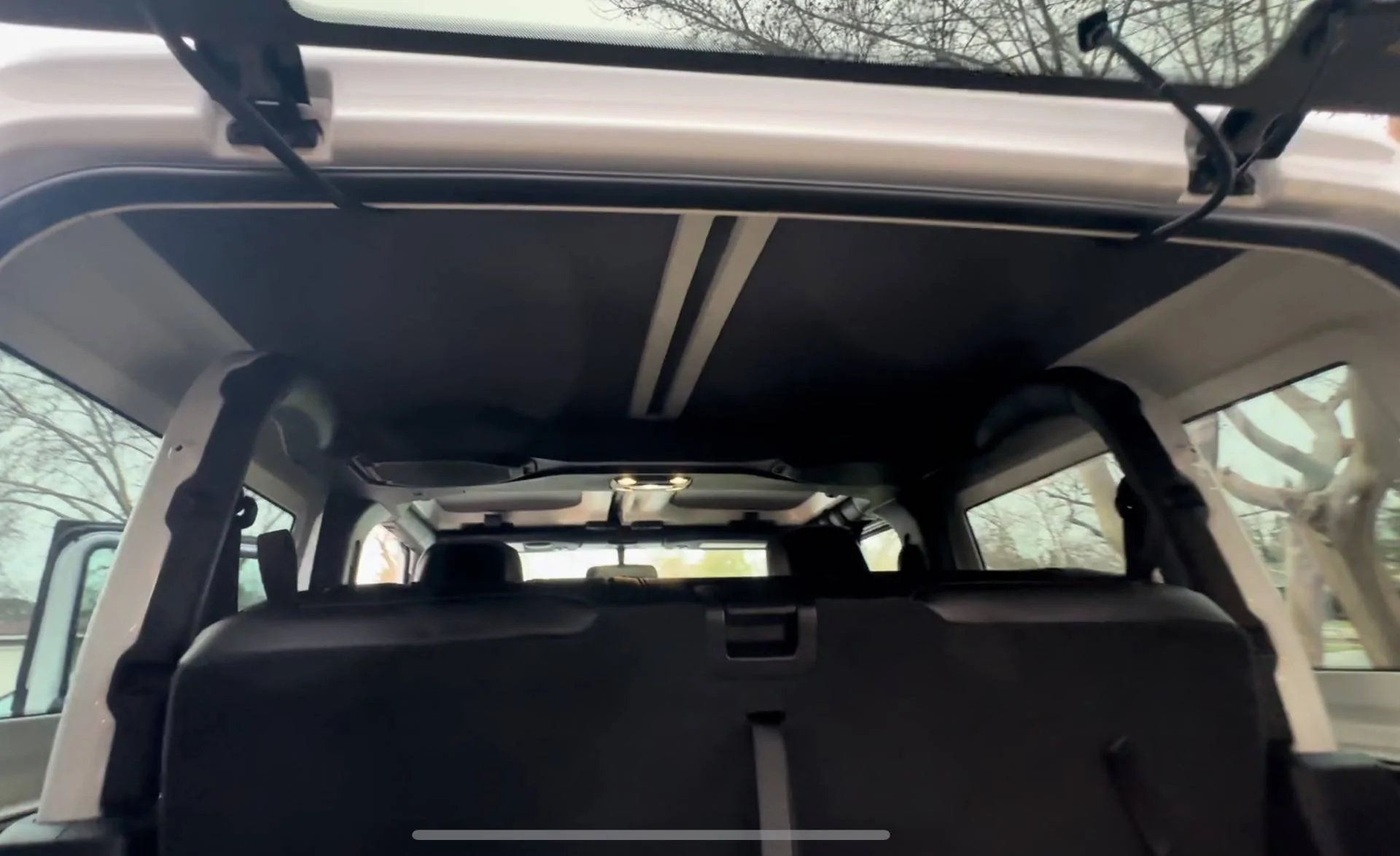 Jeep Wrangler JL 2-Door JL Rocklander / Overland Project Build hothead headliner3