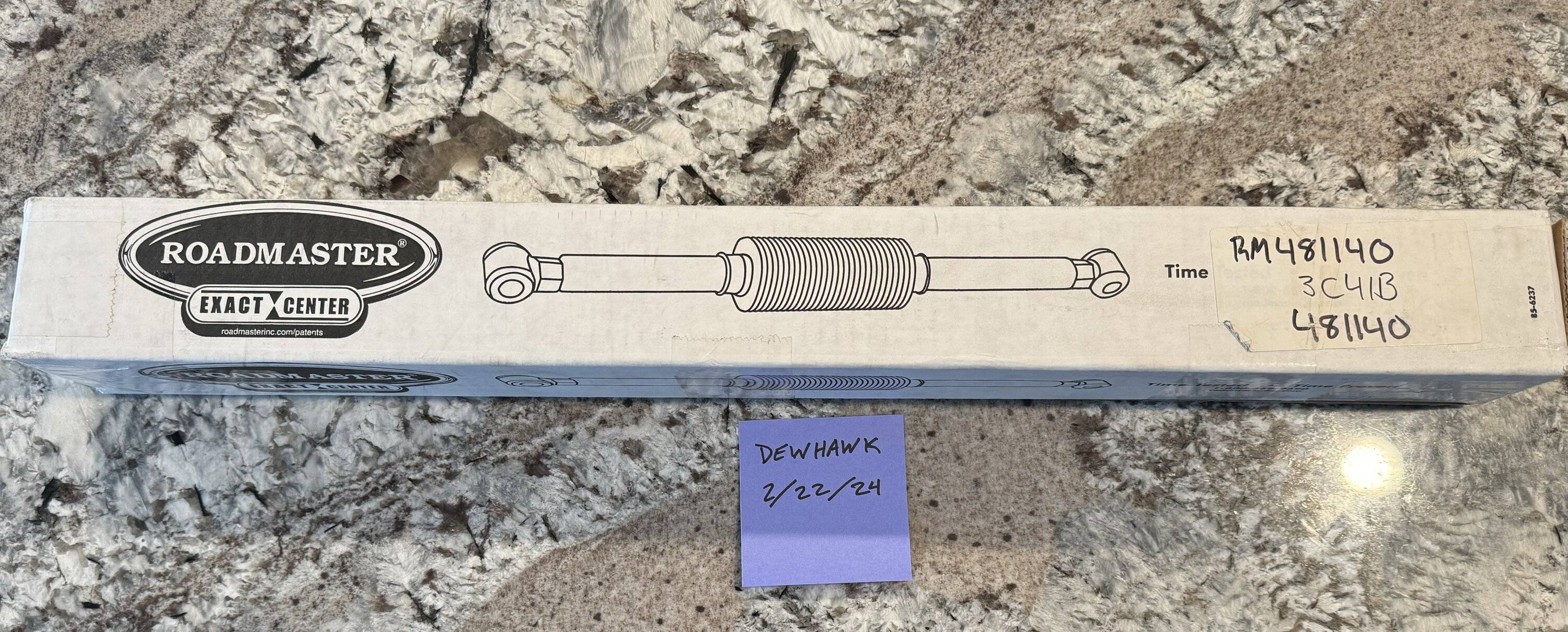 Jeep Wrangler JL Roadmaster Exact Center Stabilizer IMG_4259