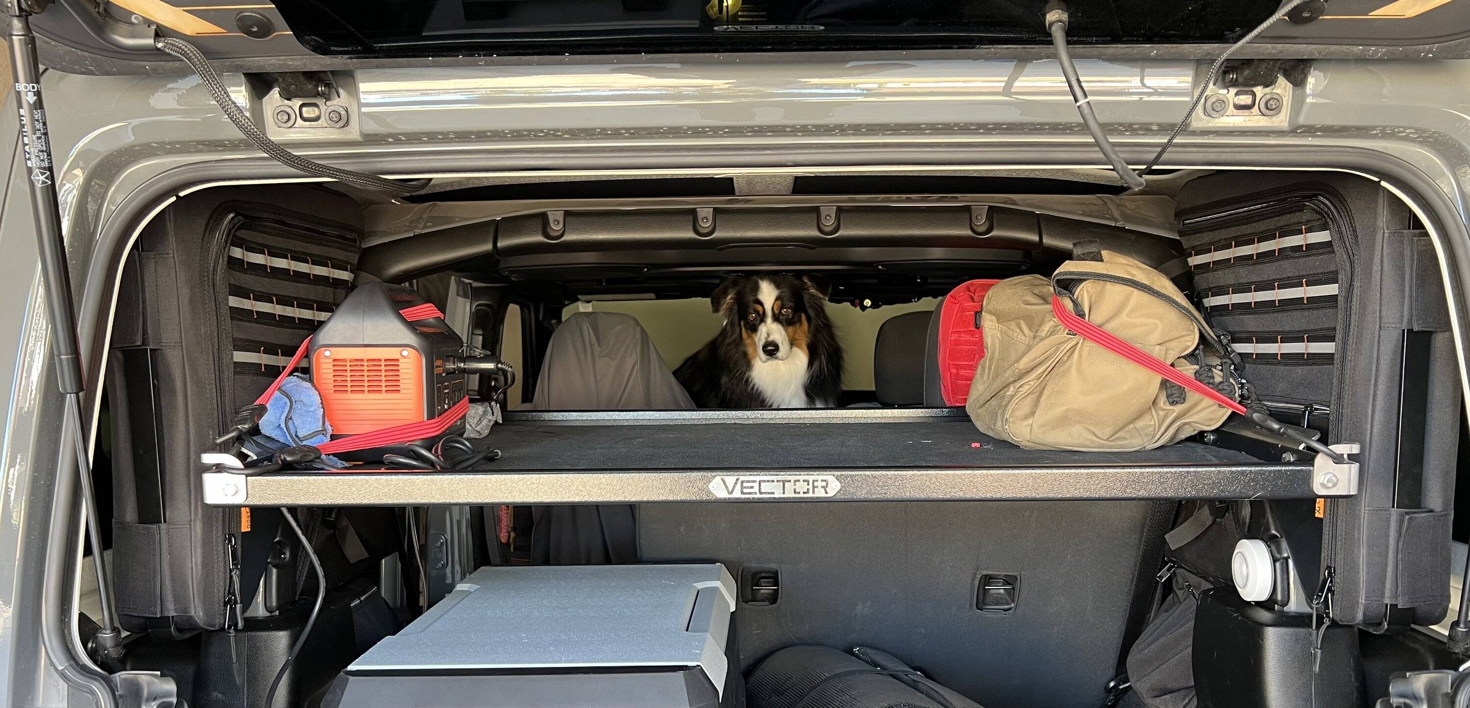 Jeep Wrangler JL Back storage ideas IMG_0726