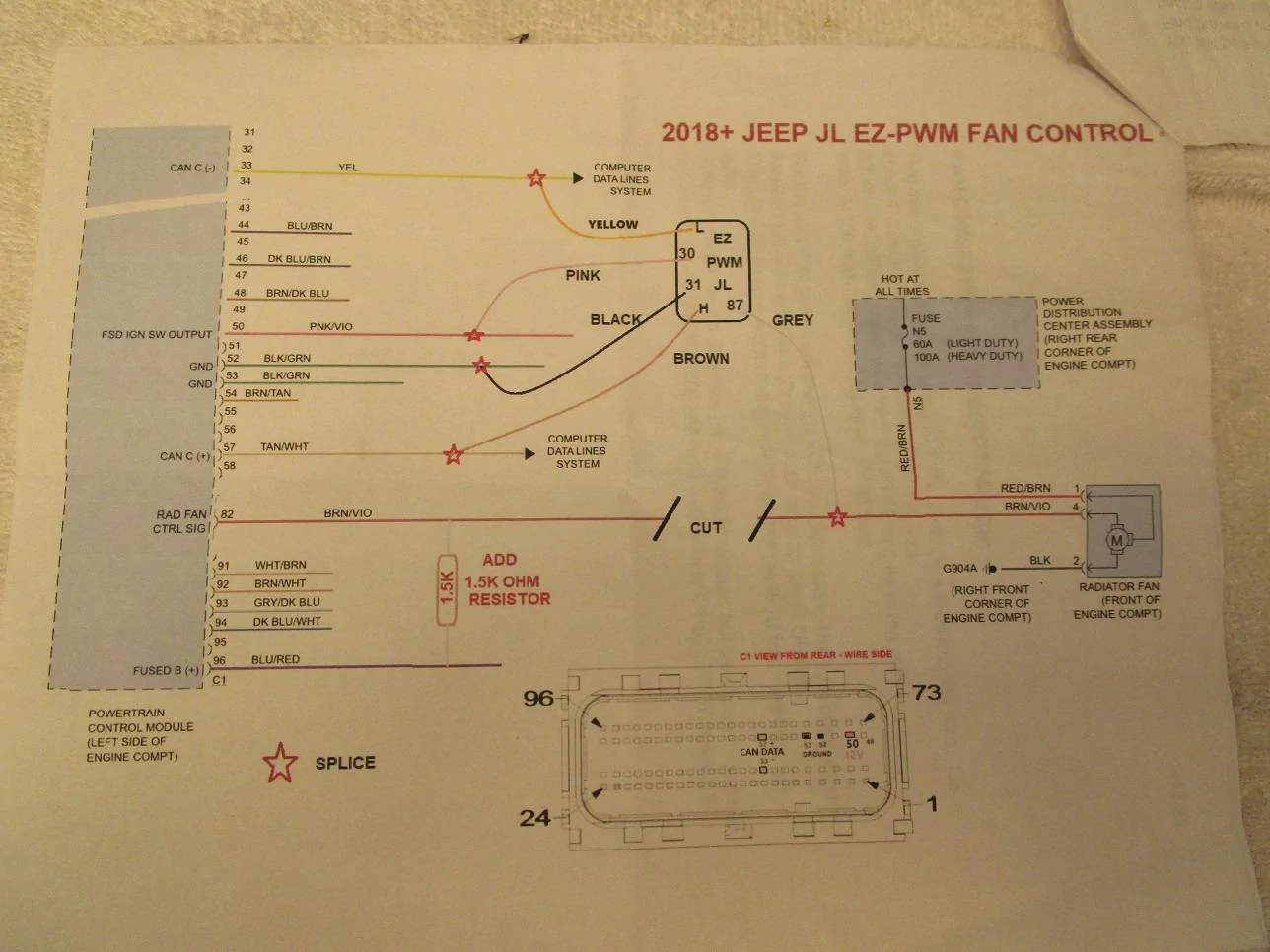 Jeep Wrangler JL Overheating issues 2023 JL IMG_1835