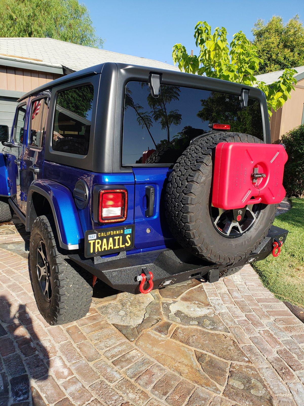 Jeep Wrangler JL Fuel guage/warning light 20180831_084406