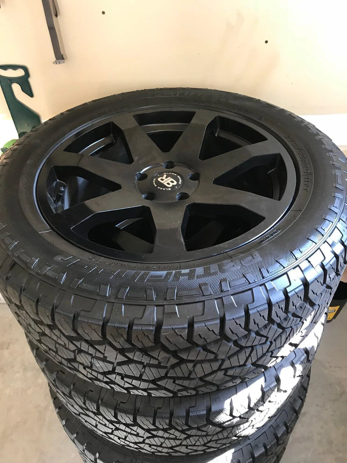 Jeep Wrangler JL FS: 4 20inch Black Rhino Mozambique with 275/55/20 in Minneapolis IMG_1237