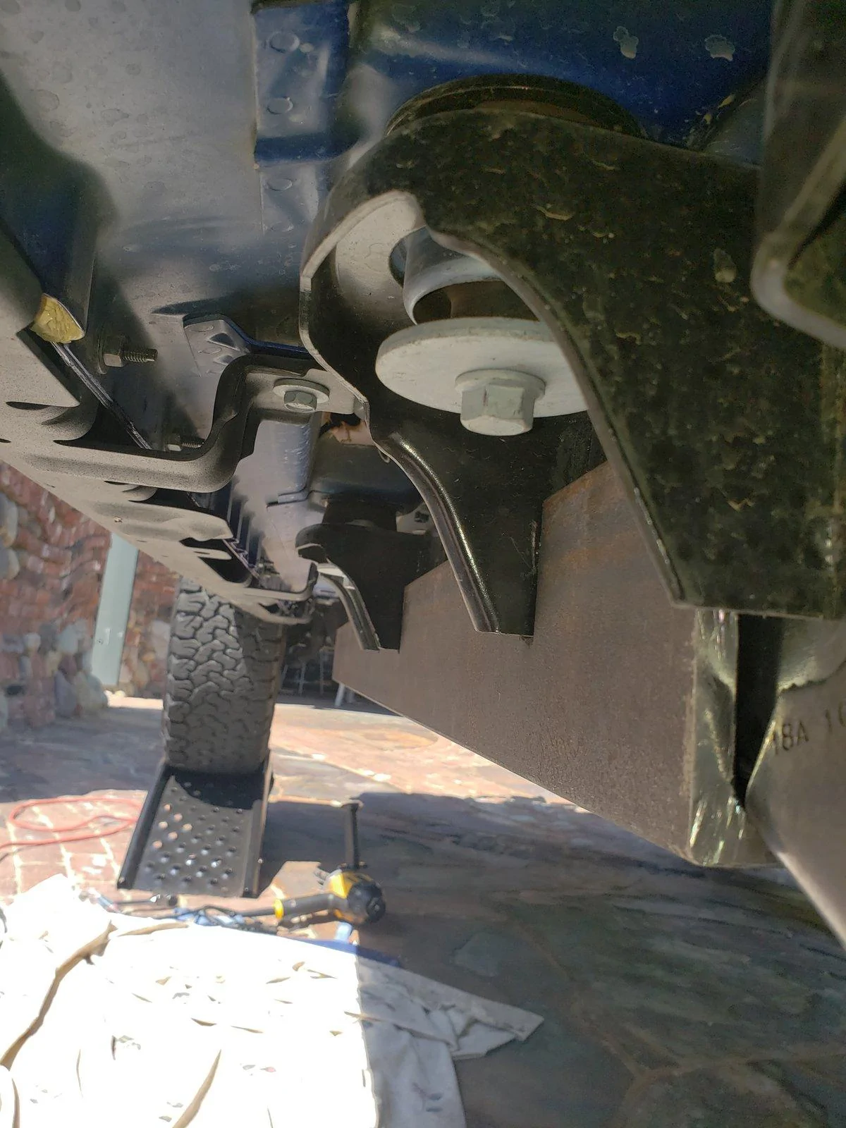 Jeep Wrangler JL Bullet proof bolt on sliders 20180906_111215