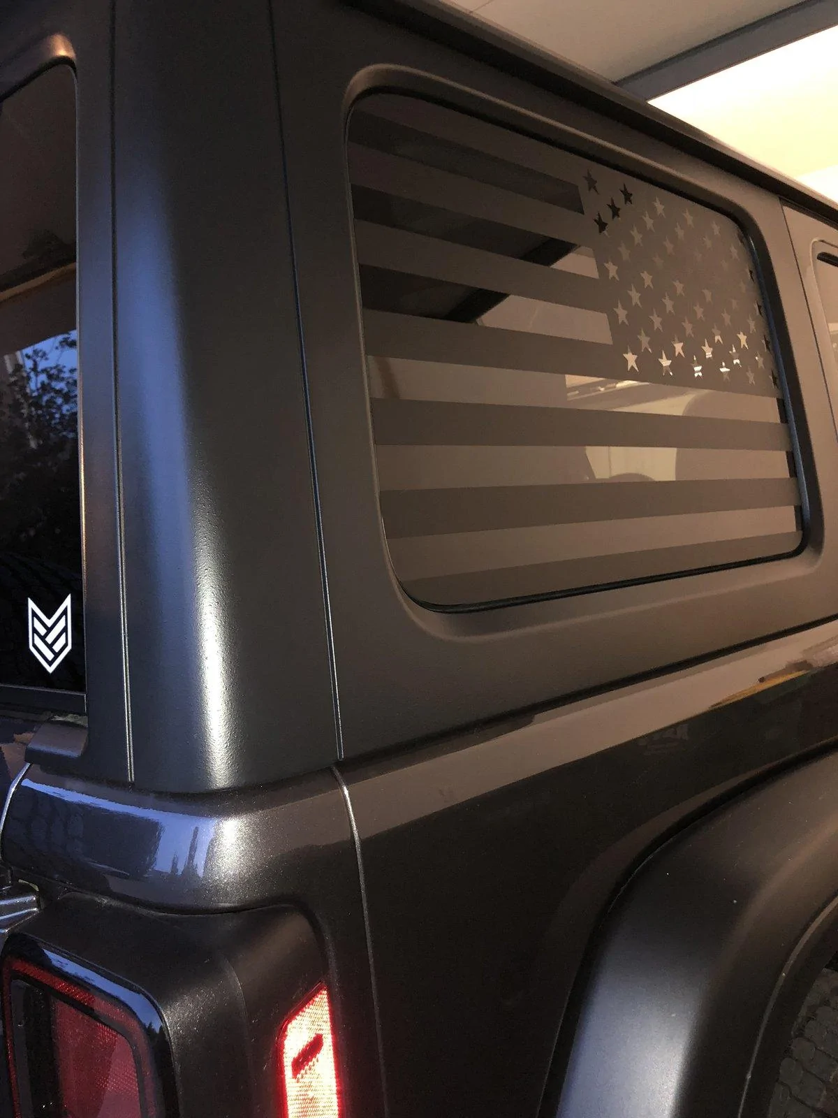 Jeep Wrangler JL American Flag Window Decal (hard tops) CC6DBD5C-80FF-48F6-8BA8-6C1876EEF018