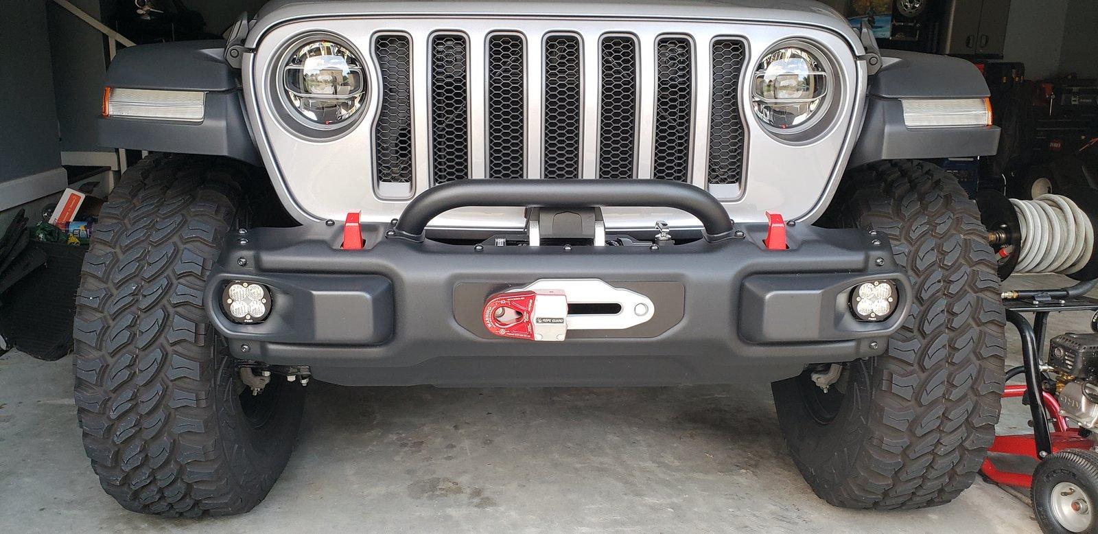 Jeep Wrangler JL Winch hook vs thimble 9