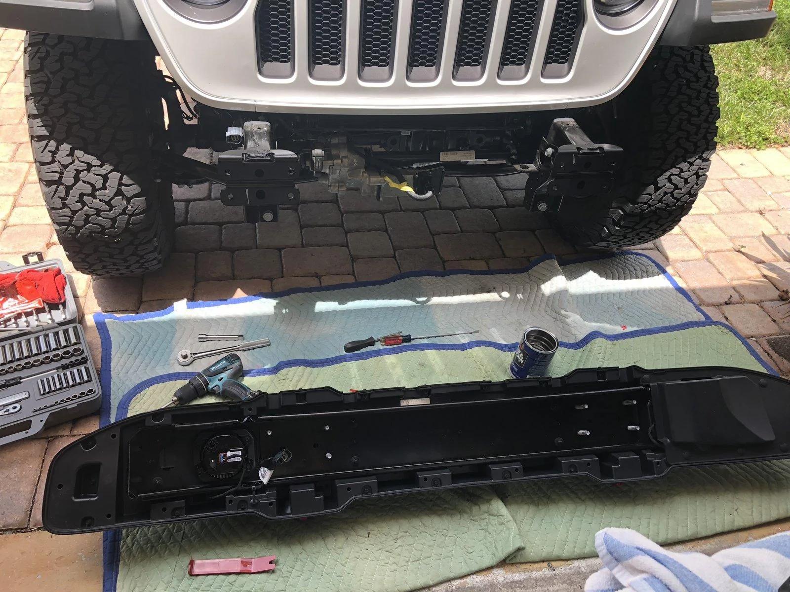Jeep Wrangler JL Warn Elite JL Full Width Front Bumper! KKJsWkkbSLWjbIdh1eDAz