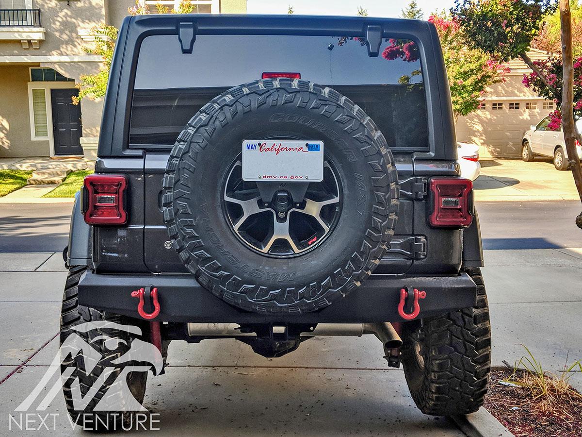 Jeep Wrangler JL Next Venture Full Width Rear Bumper NVJL01CAJE