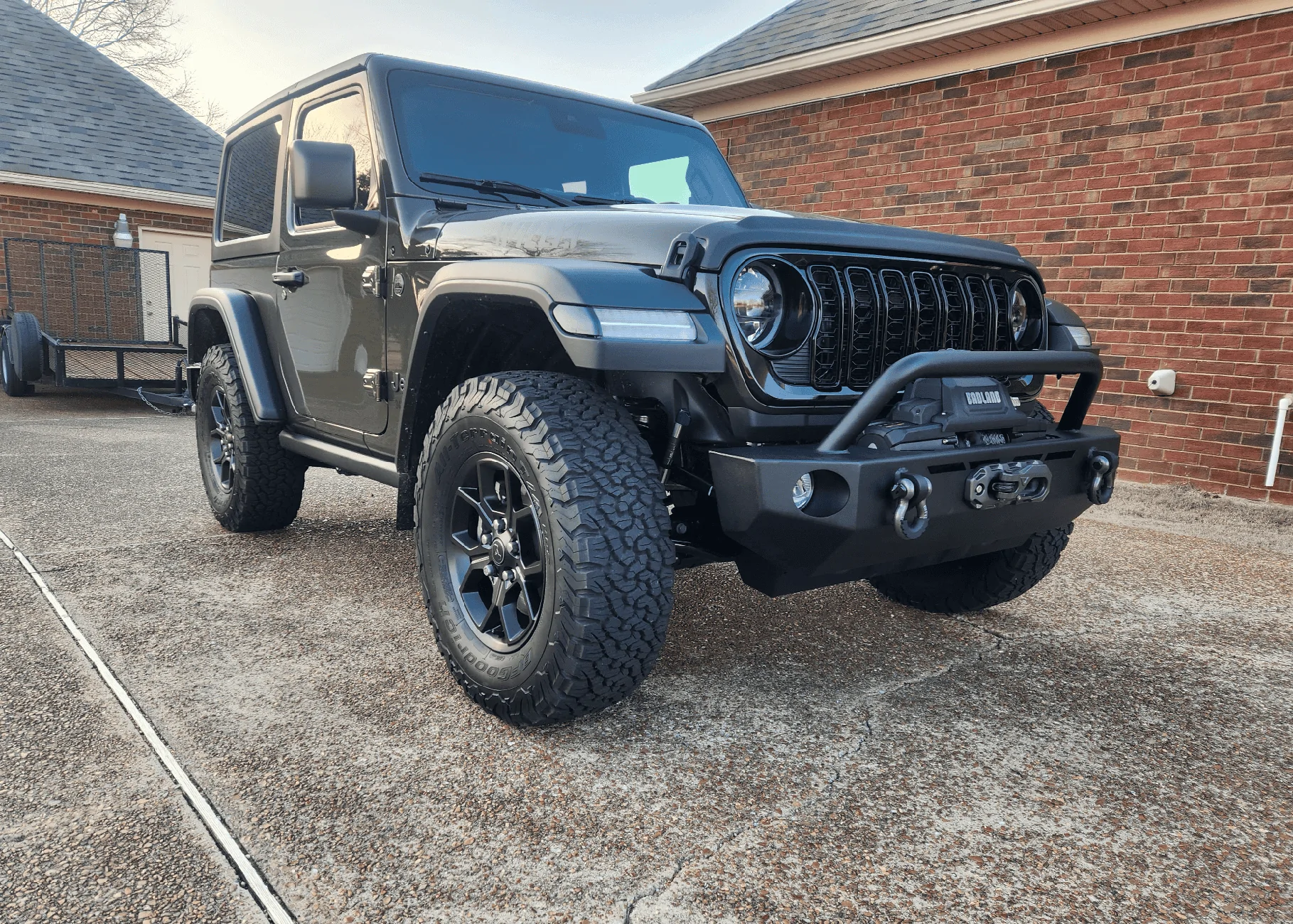 Jeep Wrangler JL Mid width bumpers 20240224_171708