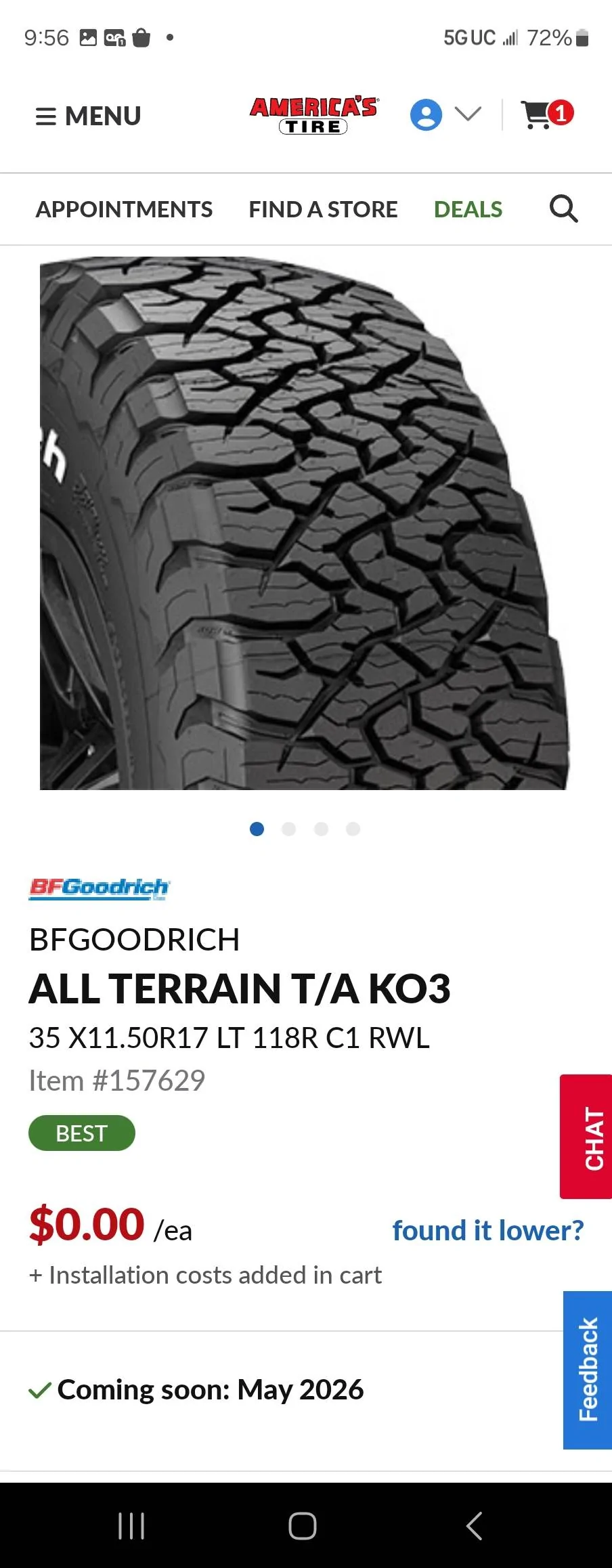 Jeep Wrangler JL BFGoodrich KO3 Screenshot_20240216_095640_Chrom