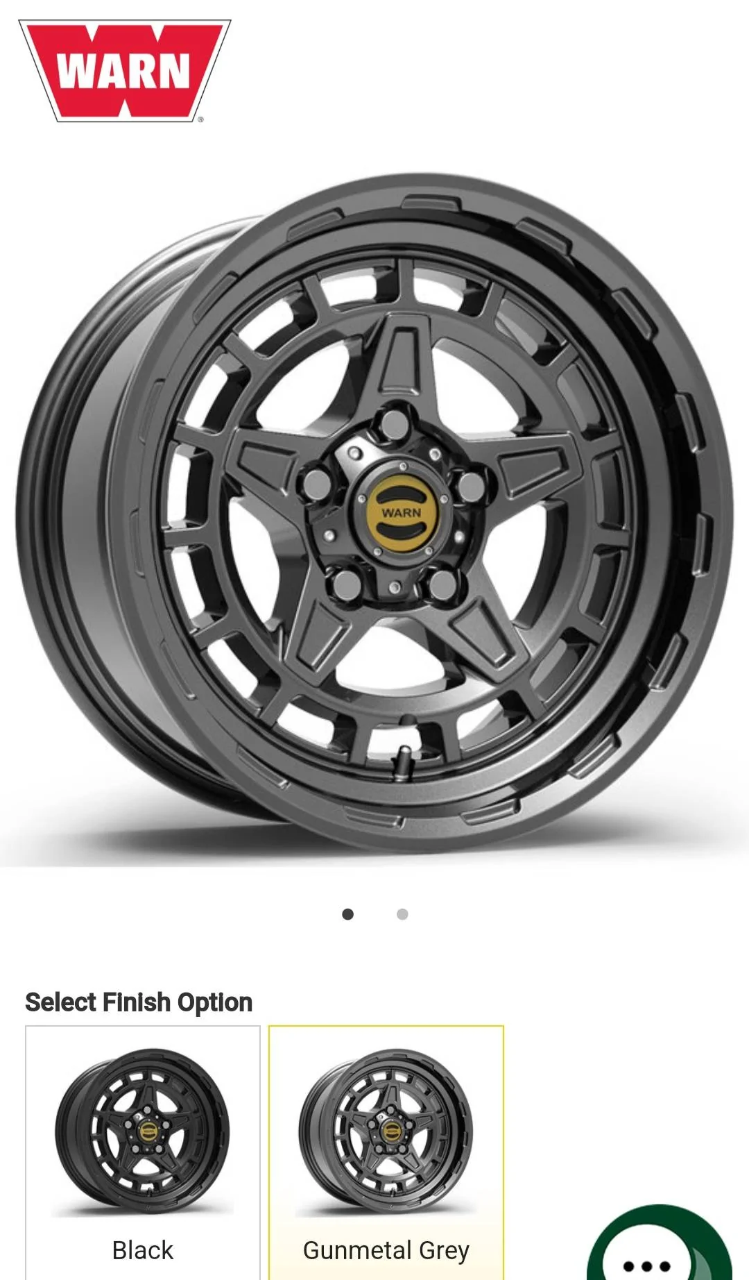Jeep Wrangler JL Warn diamond cutter wheels. 1000003859
