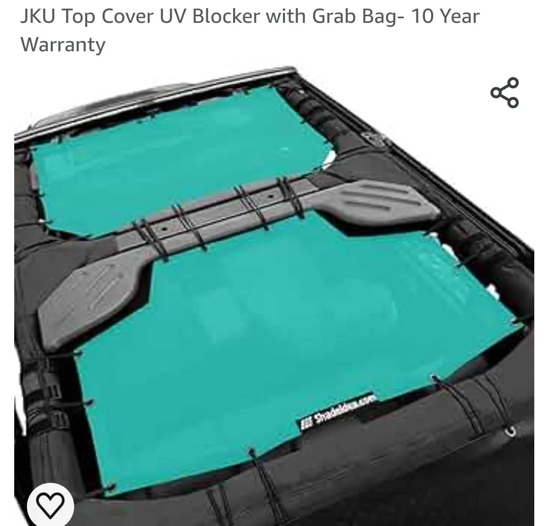 Jeep Wrangler JL Unknown Interior Roof Liner Screenshot_20240228_203111_Amazon Shopping
