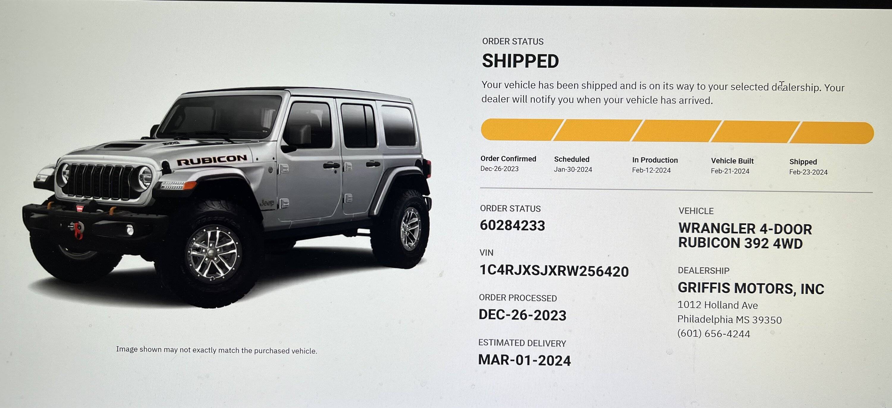 Jeep Wrangler JL Picking up new Wrangler 392 IMG_8330.JPG