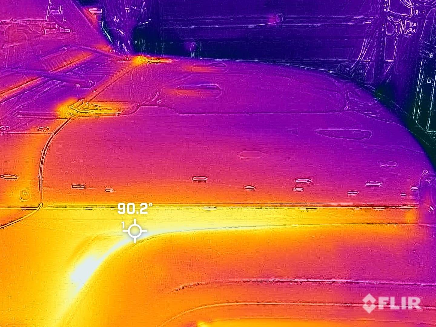 Jeep Wrangler JL TOTL Innovation H.E.R.O. Hood Performance Testing Results (Temperature / Cooling Measurements) TOTL-Hood-Testing_Factory-Hood-Speed_2