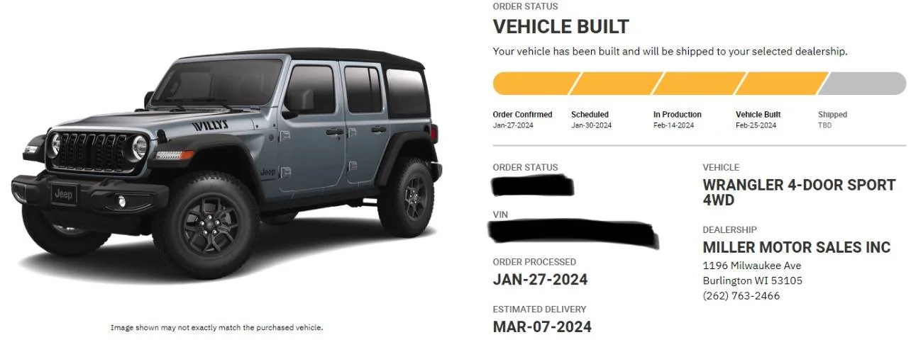 Jeep Wrangler JL 2024 Order Waiting Room IMG_4363