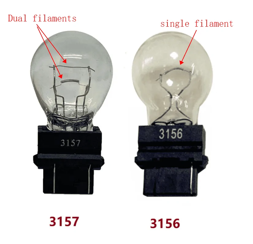 Jeep Wrangler JL Understanding the Differences Between 3157 and 3156 Bulbs 1