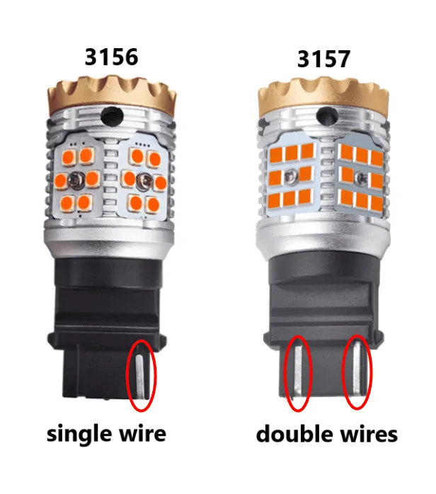 Jeep Wrangler JL Understanding the Differences Between 3157 and 3156 Bulbs 2