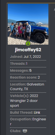 Jeep Wrangler JL My build thread is gone - anyone know why? 1709753404369