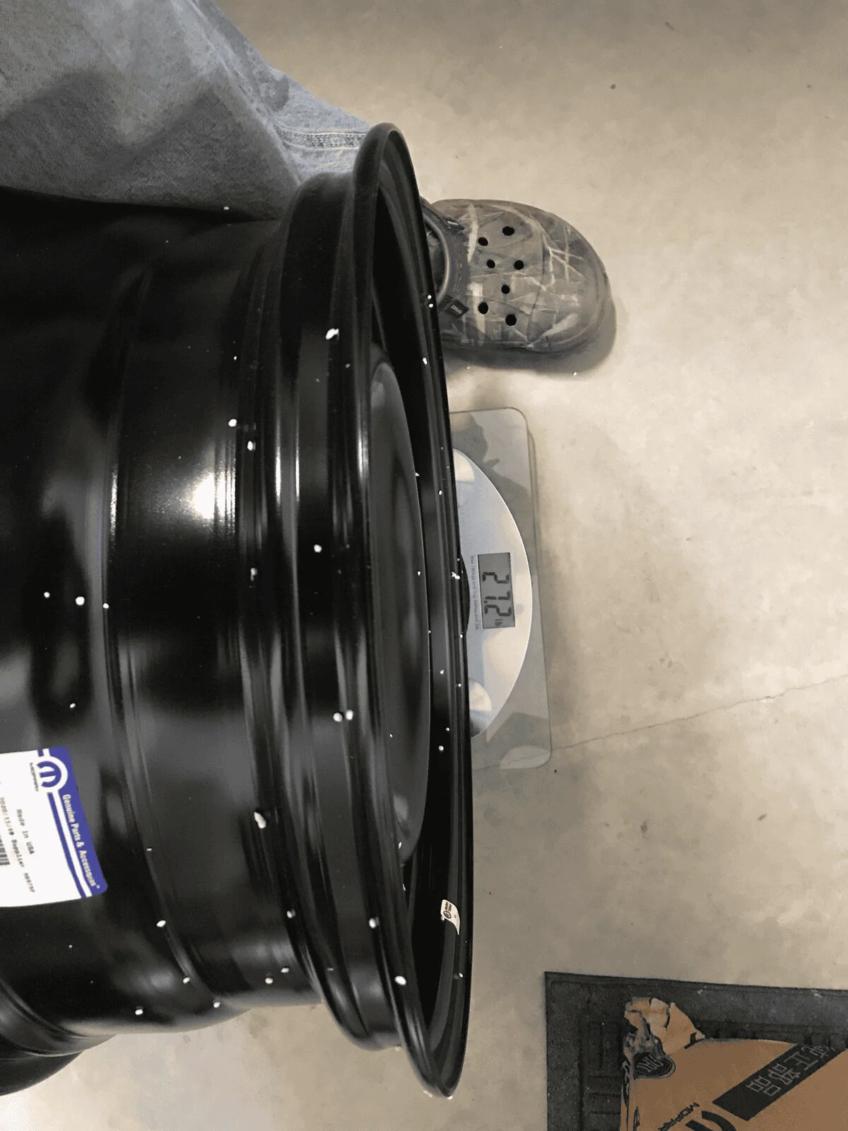 Jeep Wrangler JL Gladiator Steelies: How much does one weigh?! 1709772285989